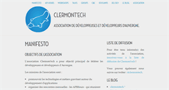 Desktop Screenshot of clermontech.org